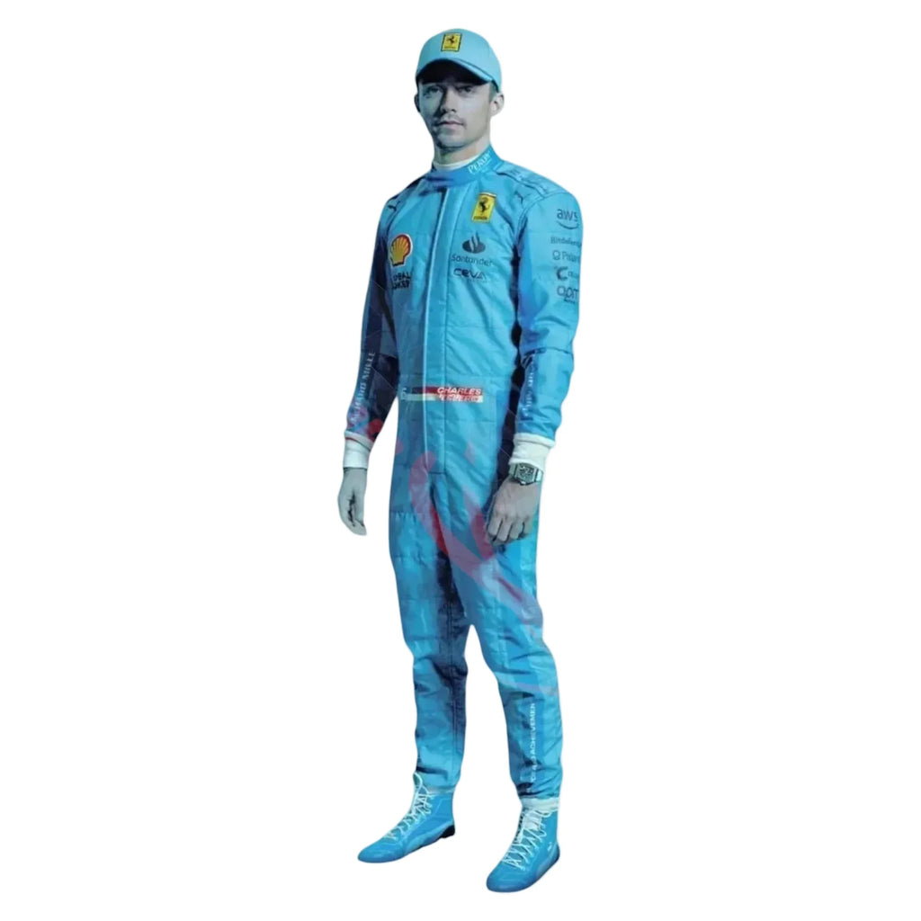 2024 Charles Leclerc Scuderia Ferrari F1 Miami Grand Prix Race Suit