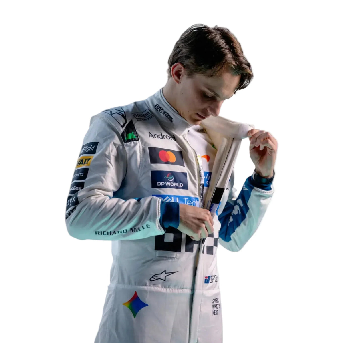 2026 Oscar Piastri Mclaren British GP F1 Team Race Suit