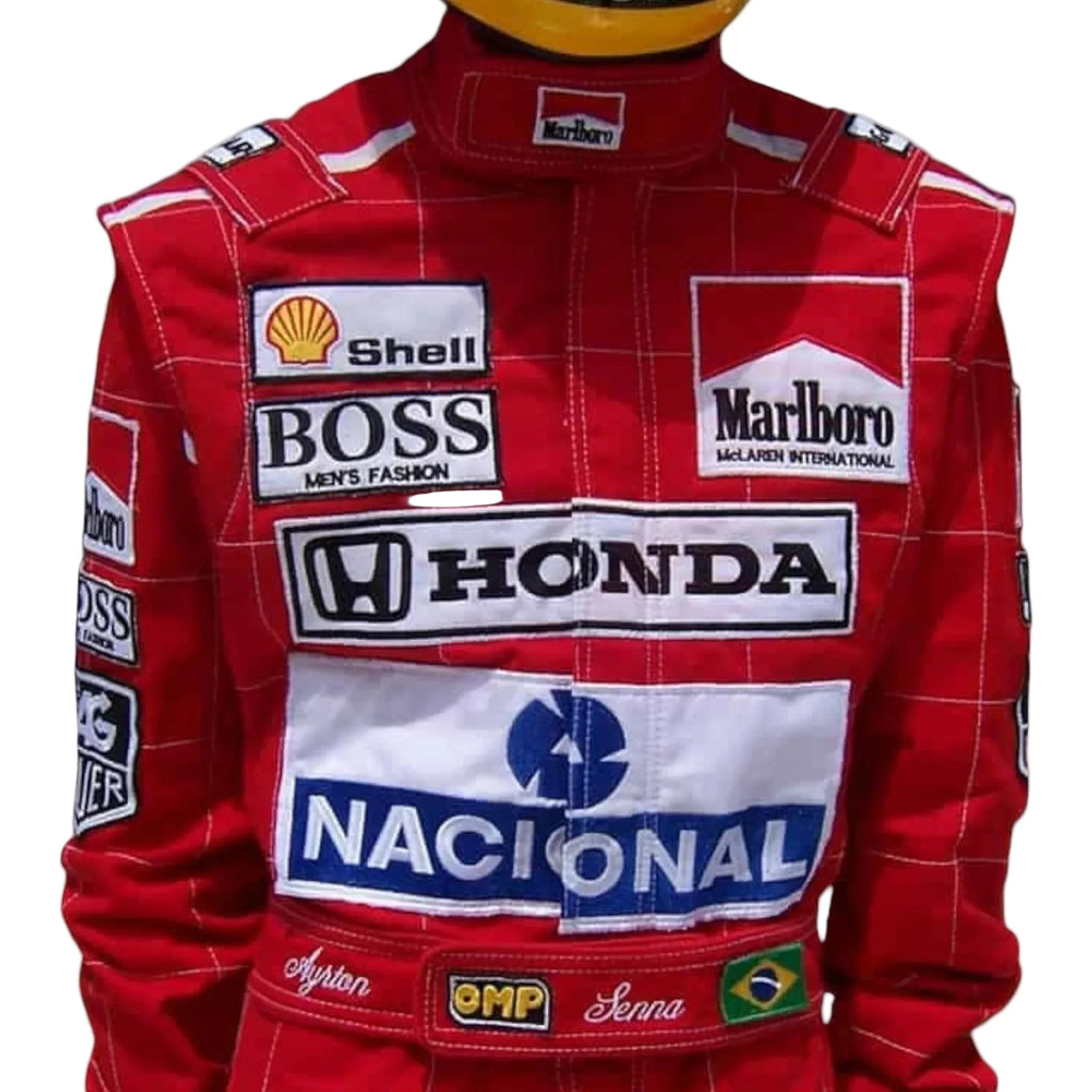 Ayrton Senna 1991 McLaren F1 Printed Race Suit