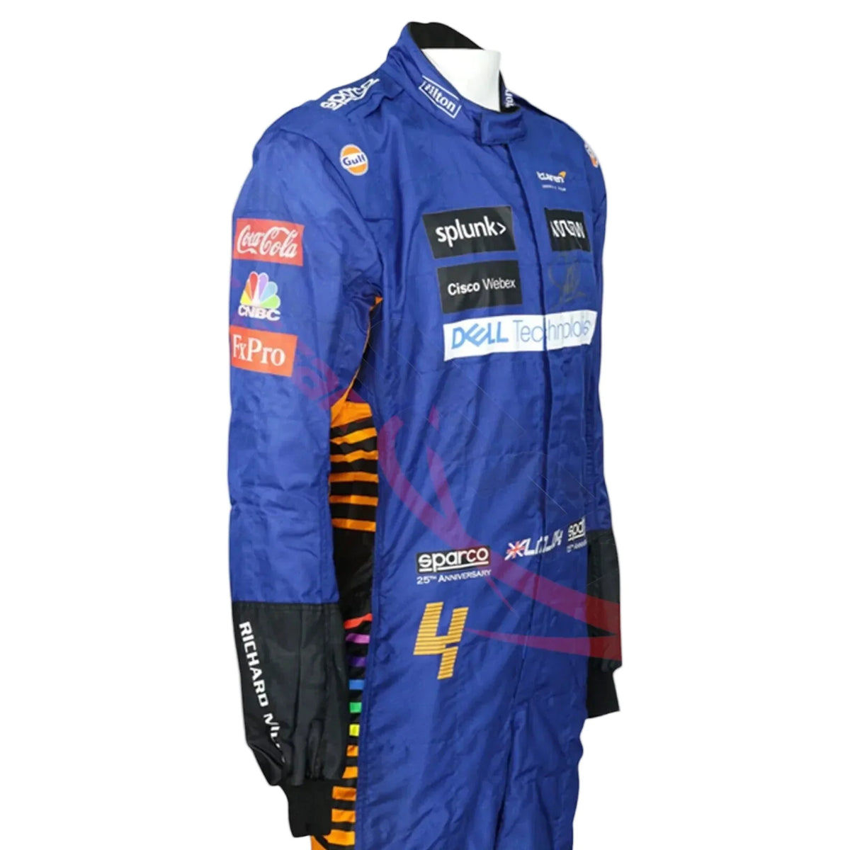 Lando Norris 2021 Mclaren F1 Race Suit